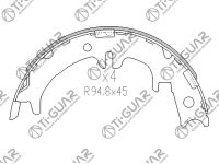 Тормозные колодки (КОМПЛЕКТ 4шт/РУЧНОГО ТОРМОЗА) TG-8864C/46540-28010* Ti·GUAR