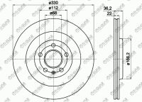 Диск тормозной TG-8K0615601C/RN1734V*Ti•GUAR