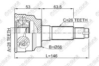 ШРУС TG-6834 / MA-034 * TiGuar