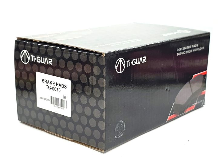 Тормозные колодки TG-0070 / PN6054 * Ti·GUAR Тормозные колодки TG-0070 / PN6054 * Ti·GUAR