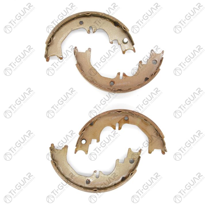 Тормозные колодки (КОМПЛЕКТ 4шт/РУЧНОГО ТОРМОЗА) TG-46540-60060/FN0642* Ti·GUAR Тормозные колодки (КОМПЛЕКТ 4шт/РУЧНОГО ТОРМОЗА) TG-46540-60060/FN0642* Ti·GUAR
