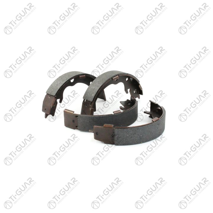 Тормозные колодки ( КОМПЛЕКТ 4ШТ. РУЧНОГО ТОРМОЗА) TG-0570/FN0570* Ti·GUAR Тормозные колодки ( КОМПЛЕКТ 4ШТ. РУЧНОГО ТОРМОЗА) TG-0570/FN0570* Ti·GUAR